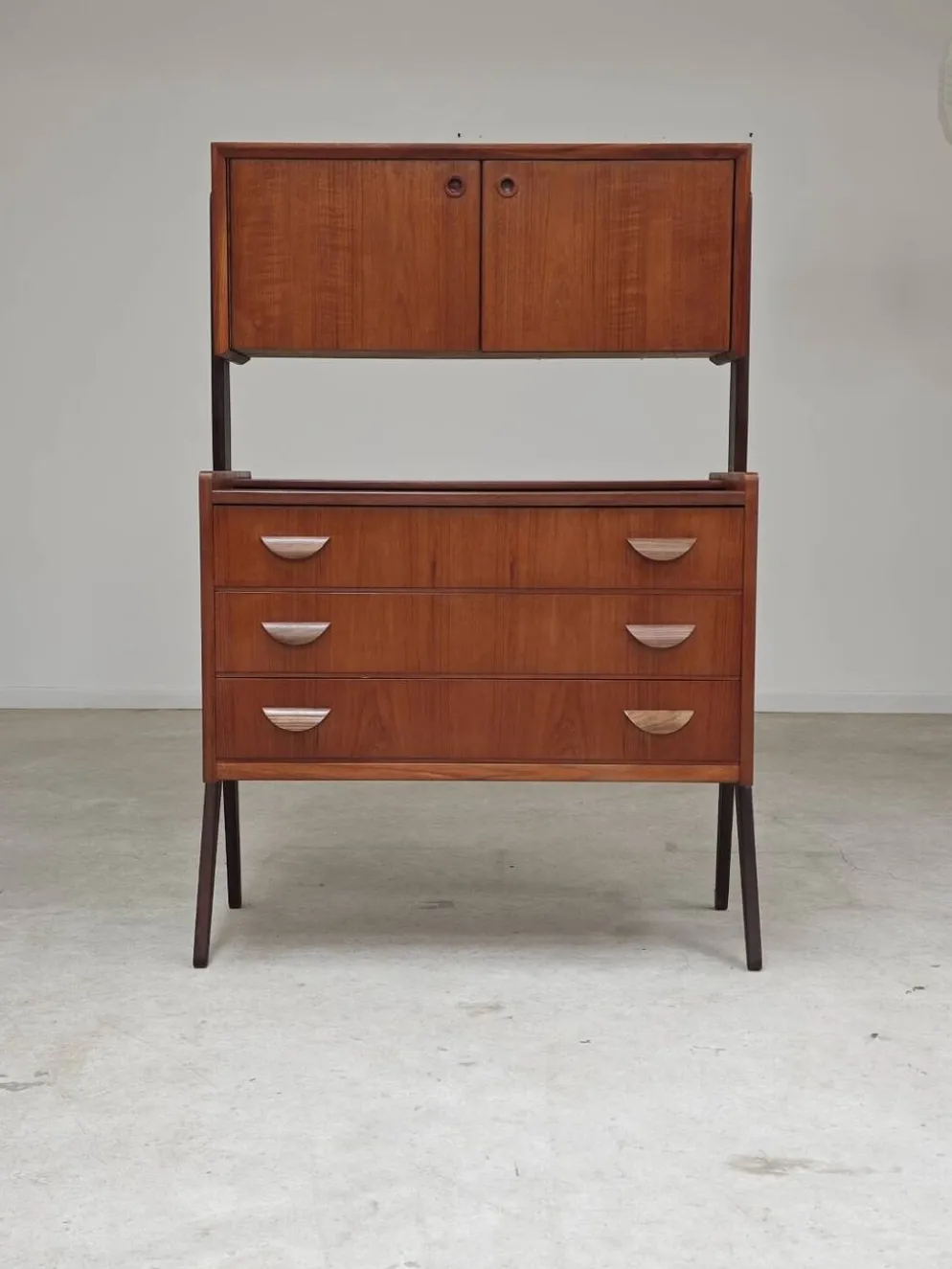 Coiffeuse/Bureau par Poul Volther pour Orum, Samcom Danemark