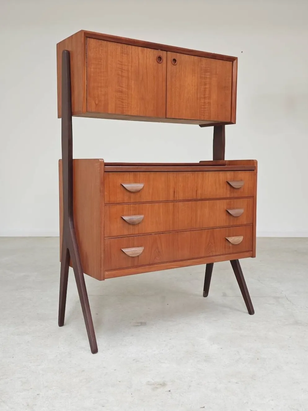 Coiffeuse/Bureau par Poul Volther pour Orum, Samcom Danemark