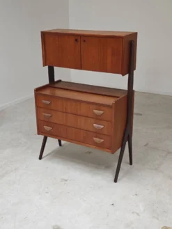 Coiffeuse/Bureau par Poul Volther pour Orum, Samcom Danemark
