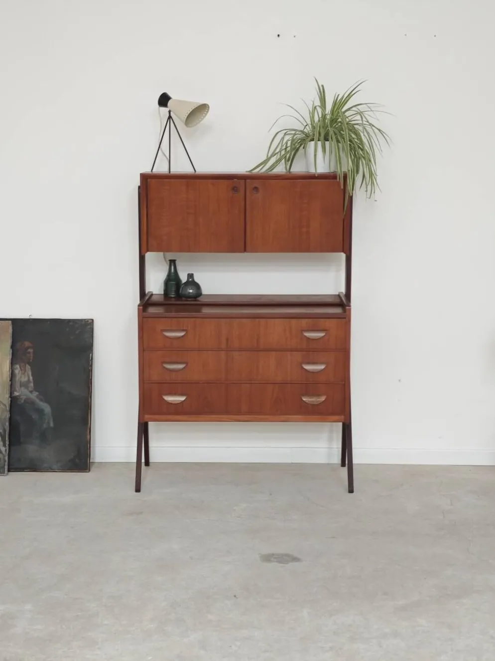 Coiffeuse/Bureau par Poul Volther pour Orum, Samcom Danemark