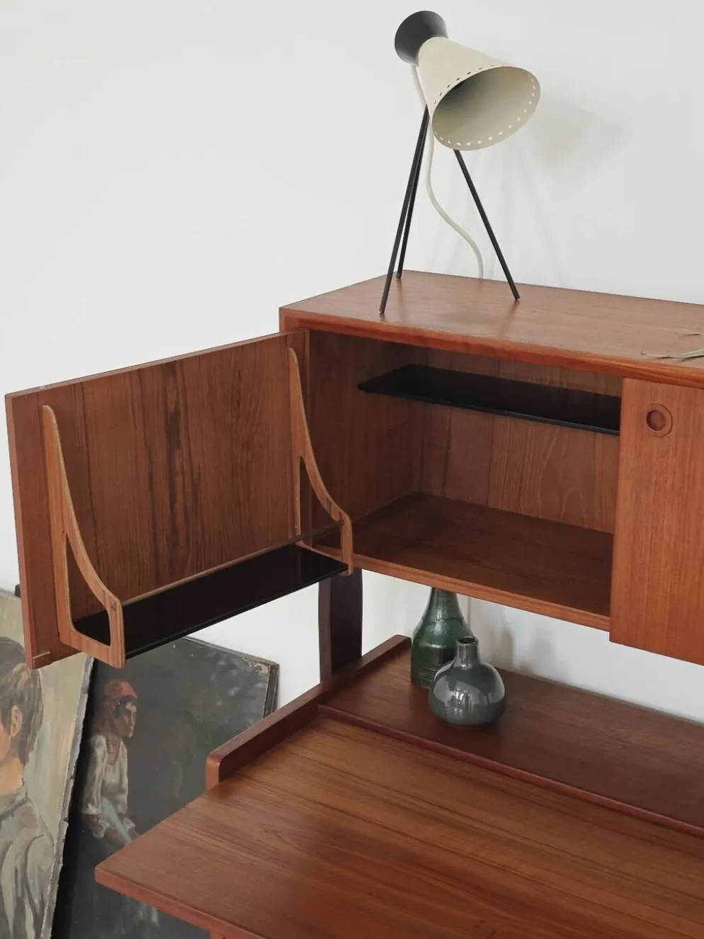 Coiffeuse/Bureau par Poul Volther pour Orum, Samcom Danemark