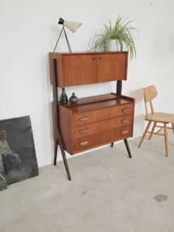 Coiffeuse/Bureau par Poul Volther pour Orum, Samcom Danemark