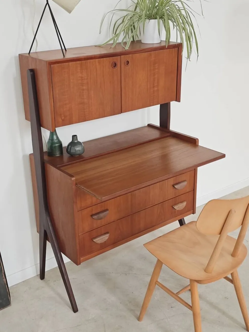 Coiffeuse/Bureau par Poul Volther pour Orum, Samcom Danemark