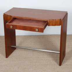 Coiffeuse/console de style Art déco, travail français des années 1950