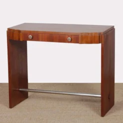 Coiffeuse/console de style Art déco, travail français des années 1950
