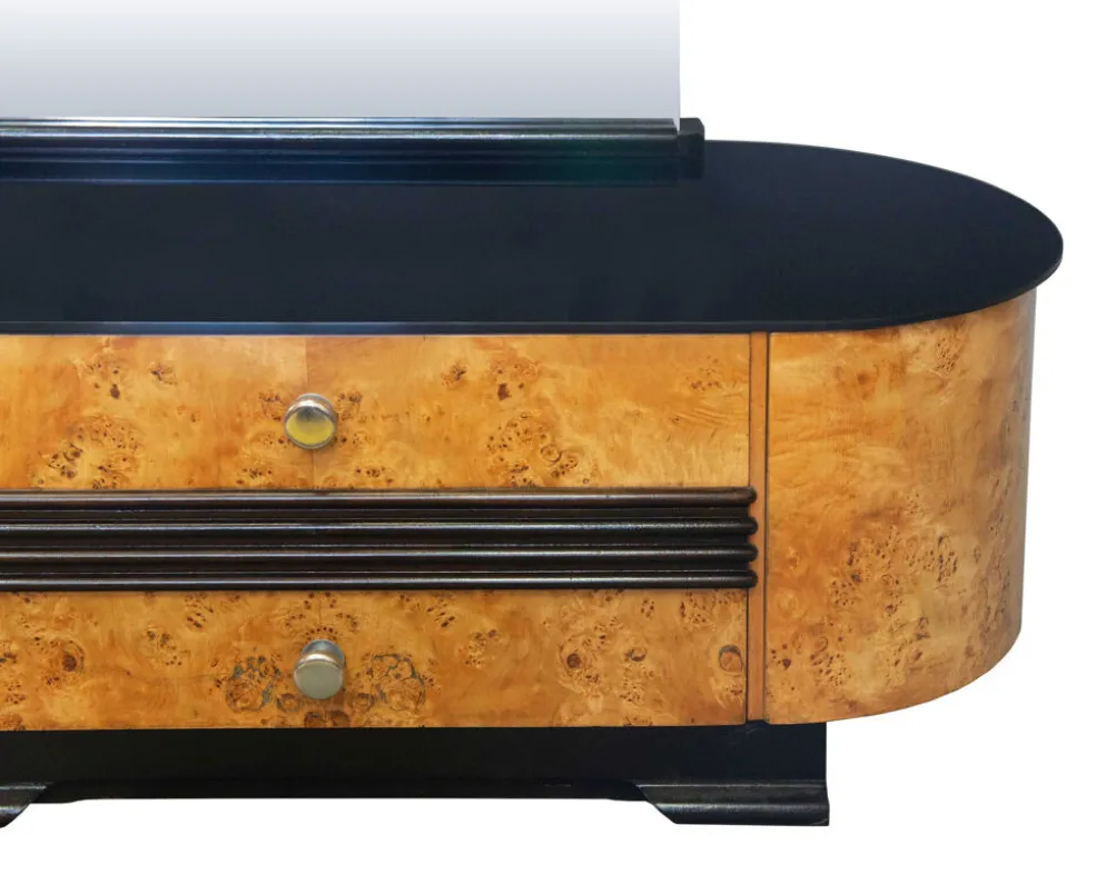 Coiffeuse des années 1950 de style mid-century par Jindrich Halabala pour UP Brno