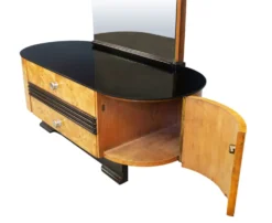 Coiffeuse des années 1950 de style mid-century par Jindrich Halabala pour UP Brno