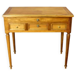 Coiffeuse d'homme en Merisier , époque Directoire