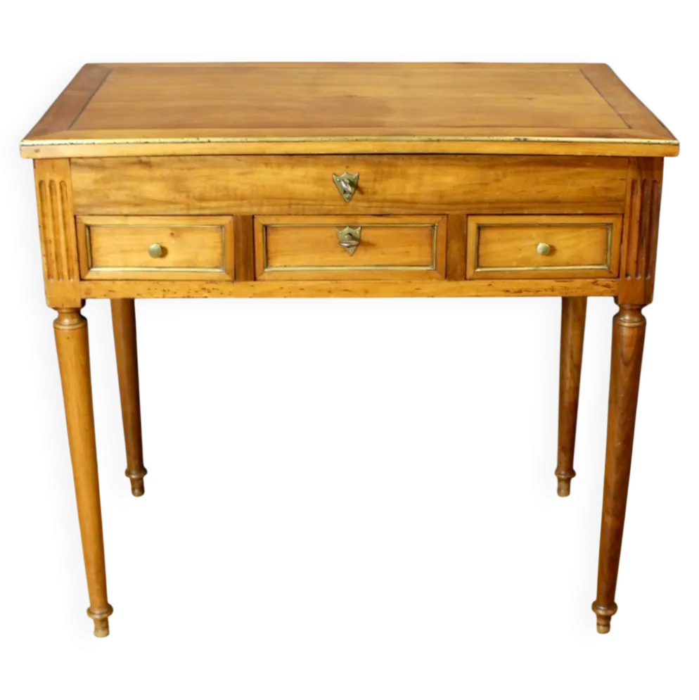 Coiffeuse d'homme en Merisier , époque Directoire