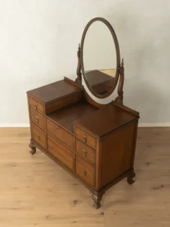Coiffeuse du 19ème siècle, fabriquée en Grande-Bretagne