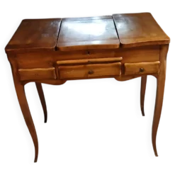 Coiffeuse Ecritoire d'Epoque en fruitier de style Louis XV.