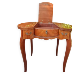 Coiffeuse en acajou style Louis XV