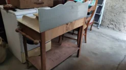Coiffeuse en bois