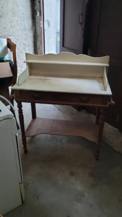 Coiffeuse en bois