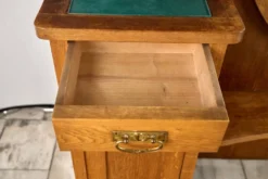 Coiffeuse en bois antique, années 1920, Tchécoslovaquie