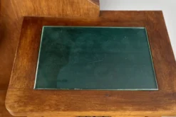 Coiffeuse en bois antique, années 1920, Tchécoslovaquie