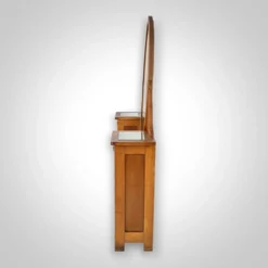 Coiffeuse en bois antique, années 1920, Tchécoslovaquie