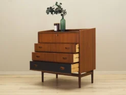 Coiffeuse en teck, design danois, années 1970, fabriquée au Danemark
