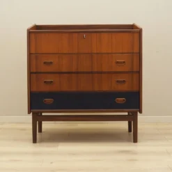 Coiffeuse en teck, design danois, années 1970, fabriquée au Danemark