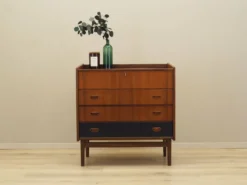 Coiffeuse en teck, design danois, années 1970, fabriquée au Danemark