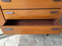 Coiffeuse en teck par Pierre Gautier Delaye 1957