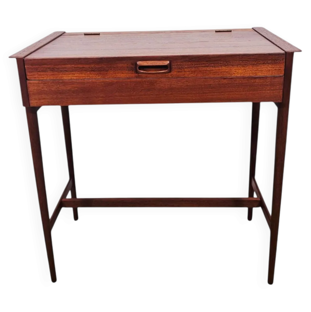 Coiffeuse en teck scandinave – Design danois des années 1960.