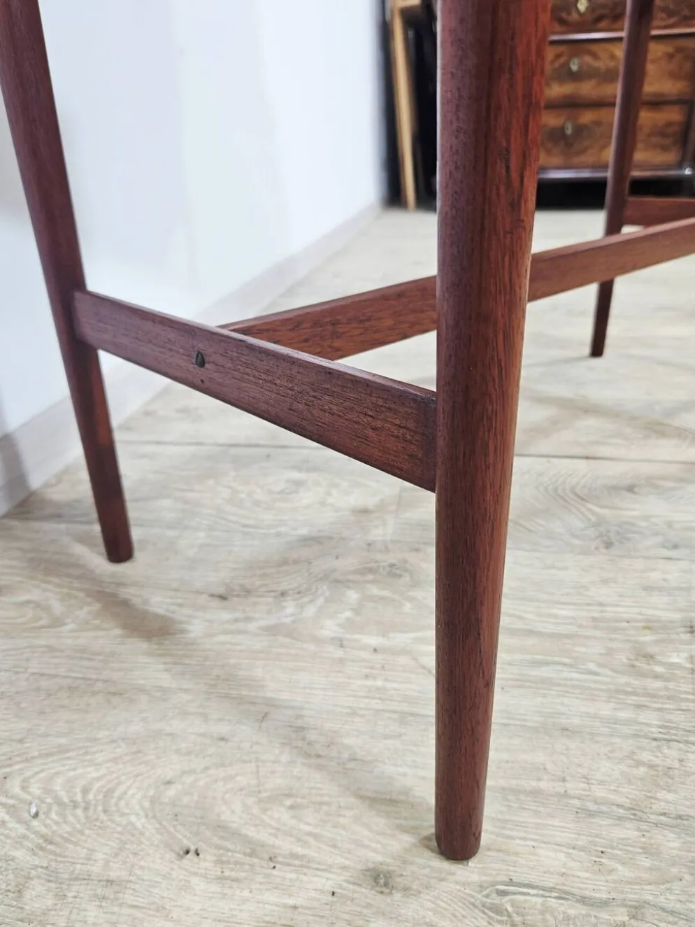 Coiffeuse en teck scandinave – Design danois des années 1960.
