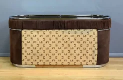 Coiffeuse et son Pouf, design Italien – 1970