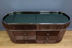 Coiffeuse et son Pouf, design Italien – 1970