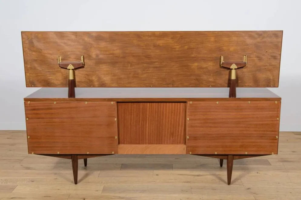 Coiffeuse et tabouret du milieu du siècle de White and Newton, Royaume-Uni,
