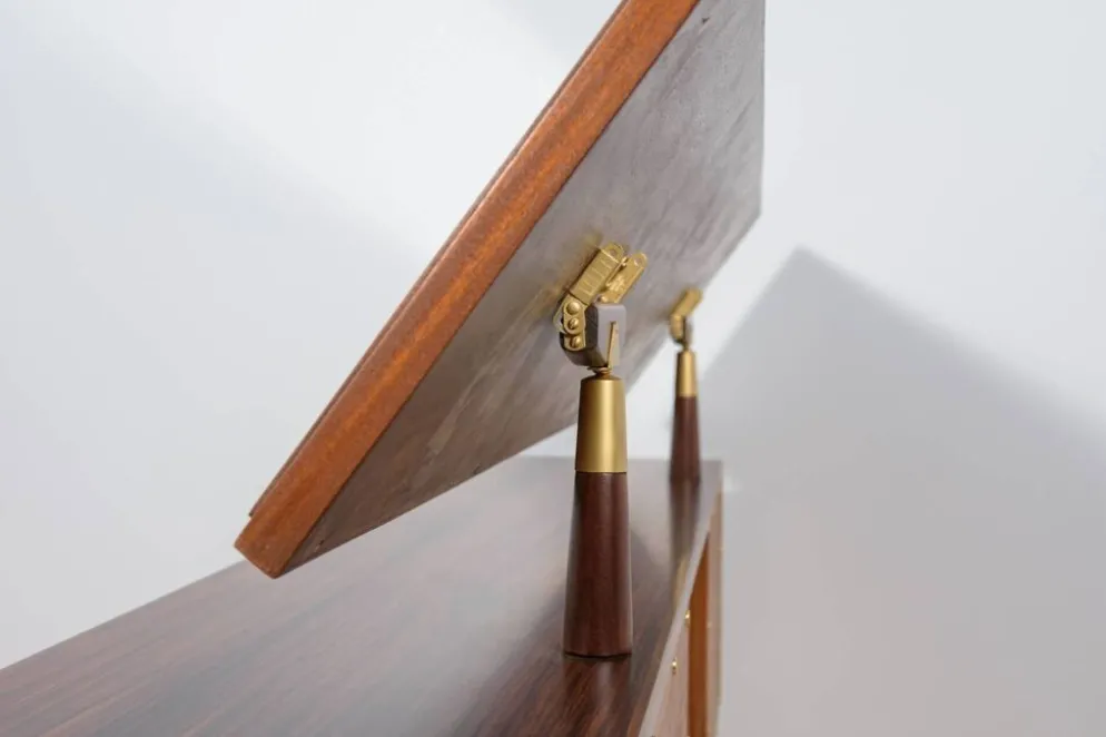 Coiffeuse et tabouret du milieu du siècle de White and Newton, Royaume-Uni,