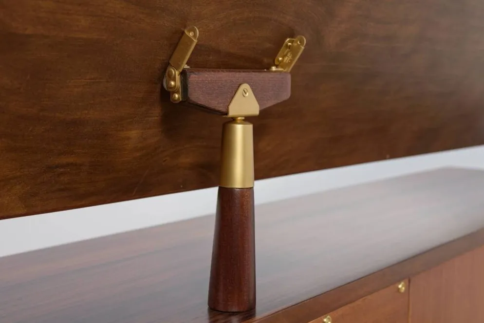 Coiffeuse et tabouret du milieu du siècle de White and Newton, Royaume-Uni,