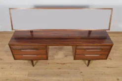 Coiffeuse et tabouret du milieu du siècle de White and Newton, Royaume-Uni,