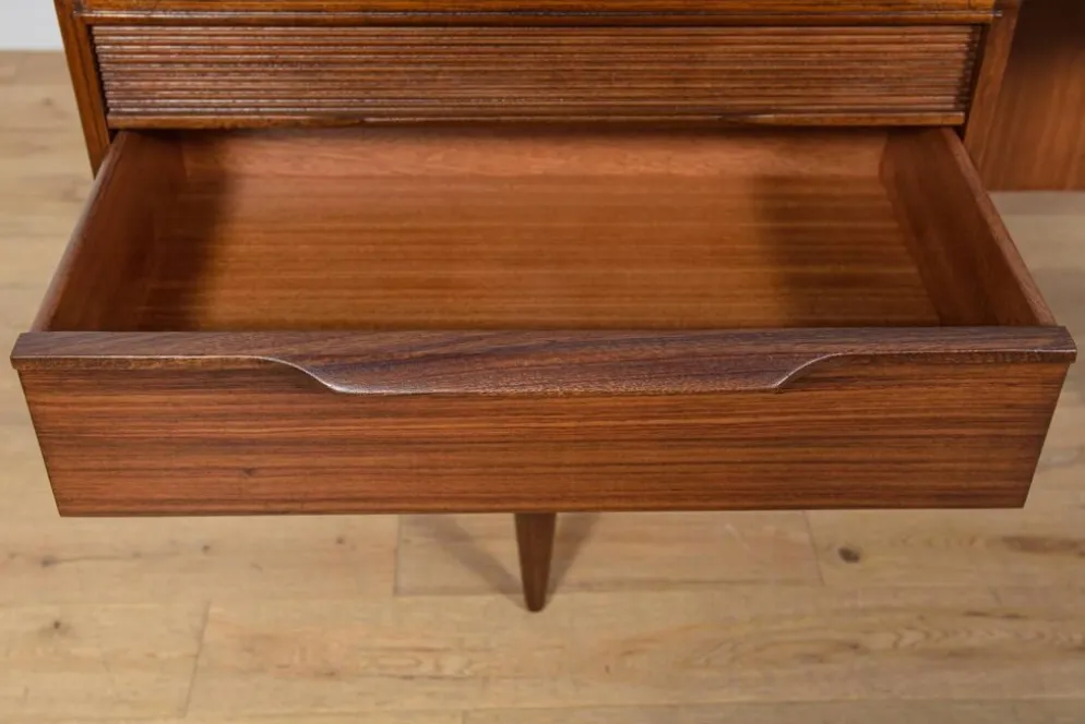 Coiffeuse et tabouret du milieu du siècle de White and Newton, Royaume-Uni,