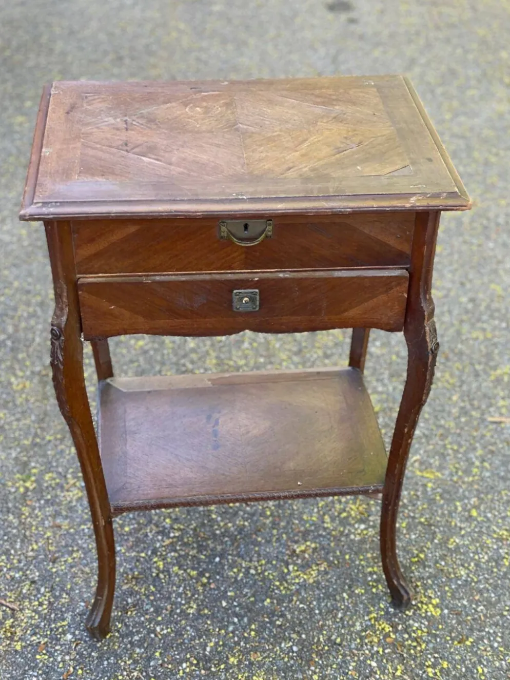Coiffeuse Louis XV du 19ème siècle