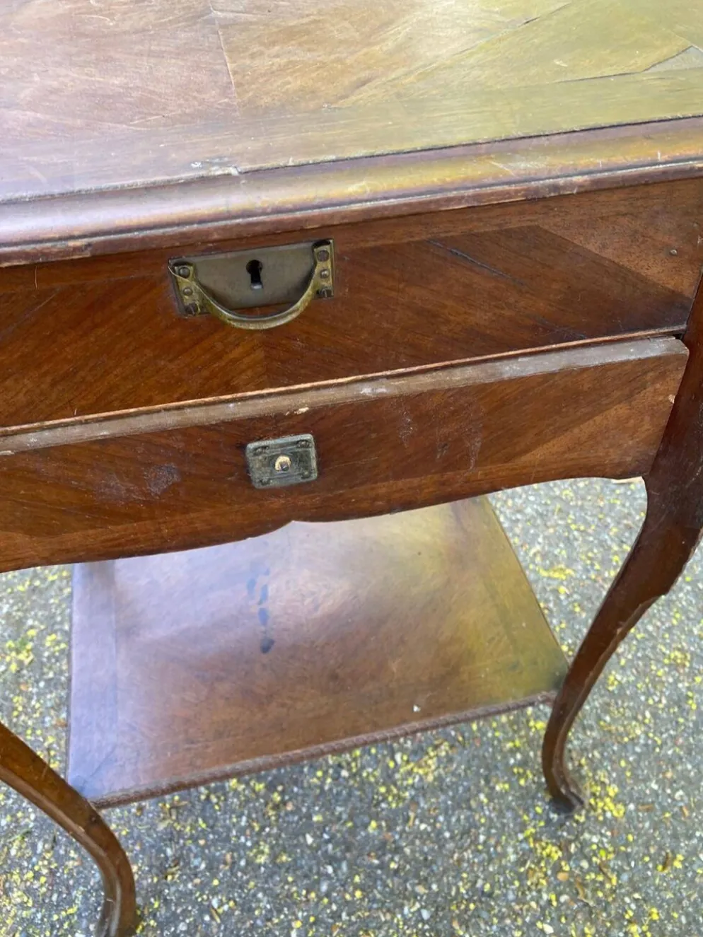 Coiffeuse Louis XV du 19ème siècle