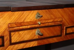 Coiffeuse Louis XVI en Marqueterie de Bois de Rose et Palissandre XVIIIe