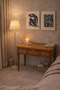 Coiffeuse louis xvi renovee et relookee