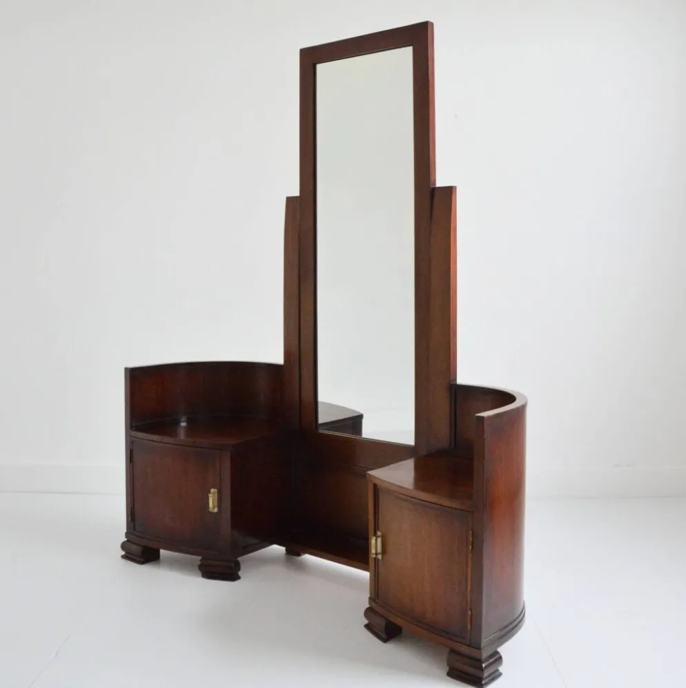 Coiffeuse, meuble d’entrée Art Déco 1930