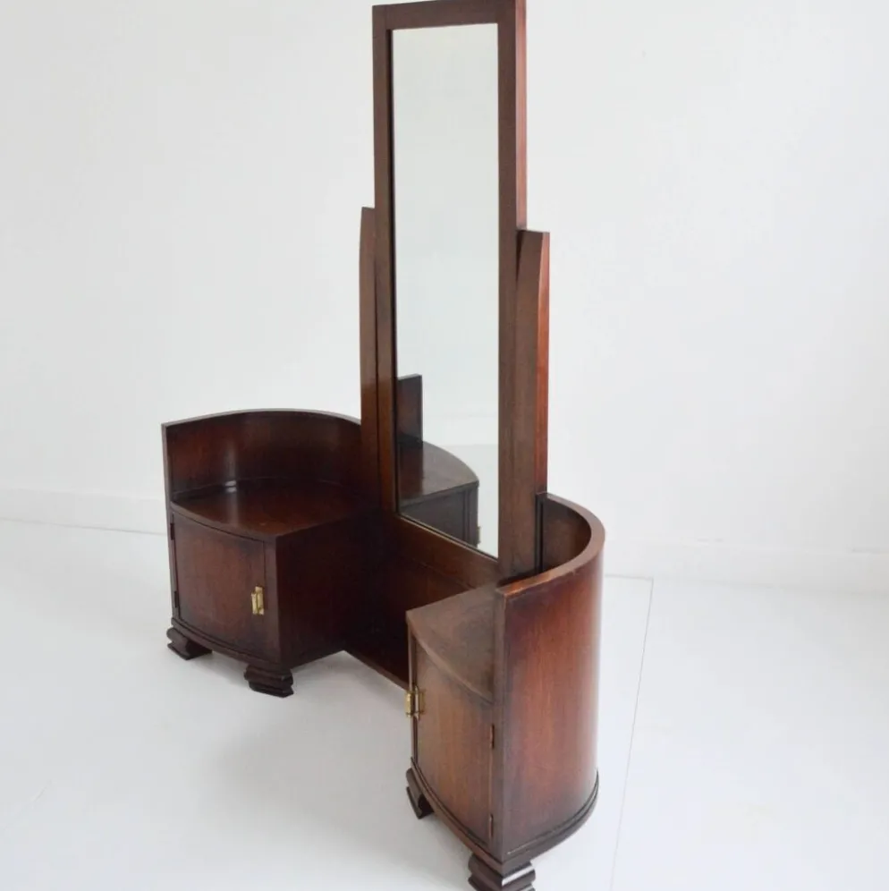 Coiffeuse, meuble d’entrée Art Déco 1930