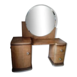 Coiffeuse miroir rond