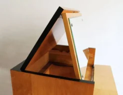 Coiffeuse moderniste avec miroir réglable, années 1950