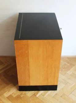 Coiffeuse moderniste avec miroir réglable, années 1950