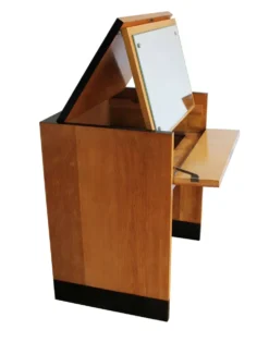 Coiffeuse moderniste avec miroir réglable, années 1950