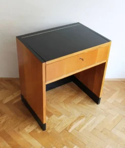 Coiffeuse moderniste avec miroir réglable, années 1950