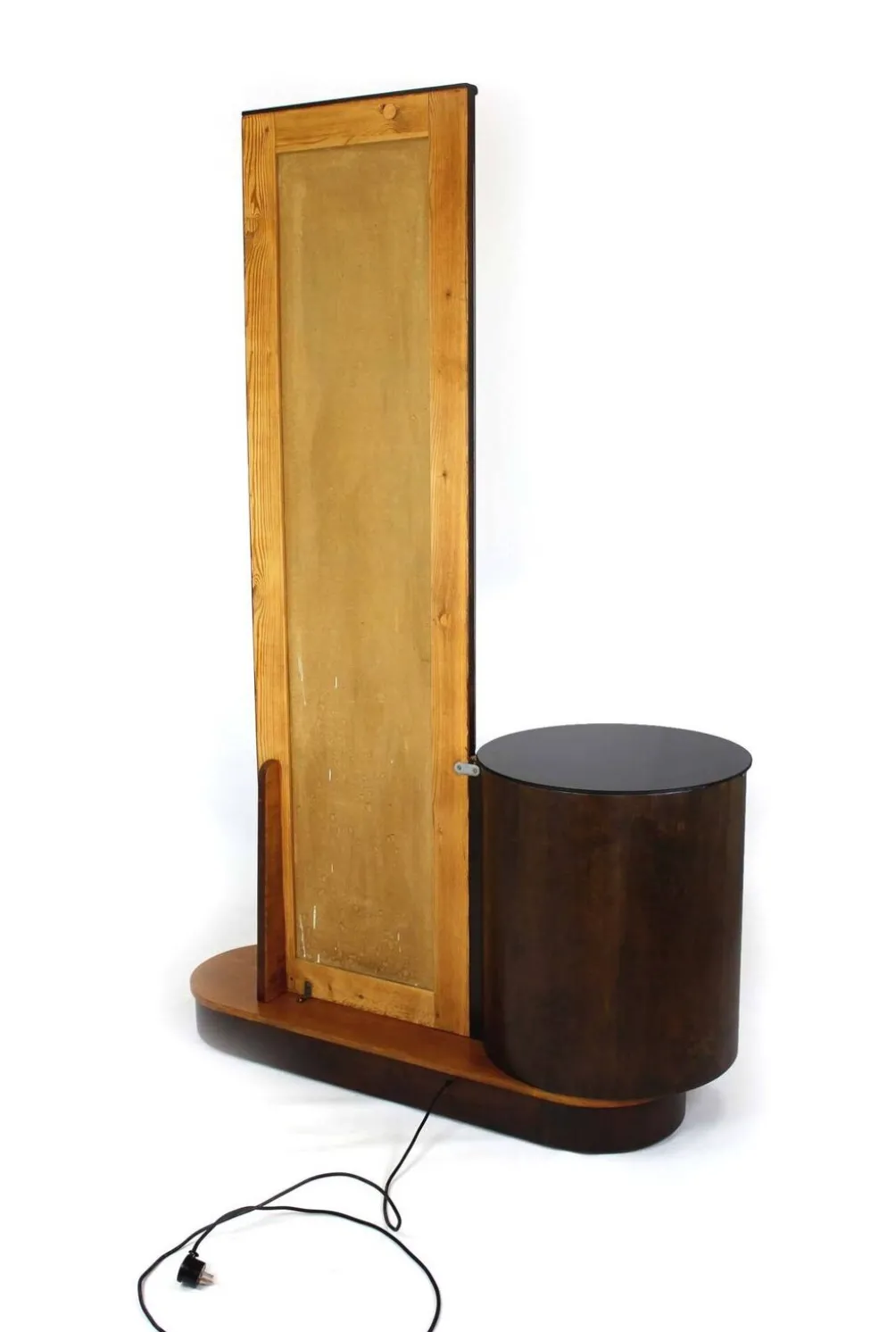 Coiffeuse restaurée avec miroir par J. Halabala pour Up Zavody, années 1940.