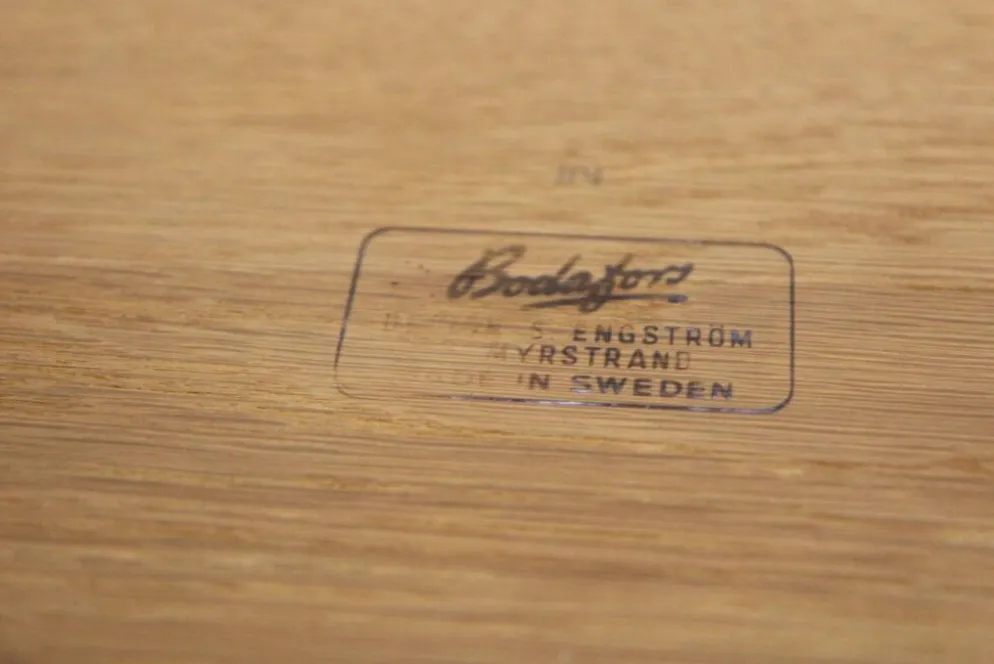 Coiffeuse scandinave en chêne, Engström & Myrstrand, Bodafors Suède, 1960
