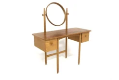 Coiffeuse scandinave en chêne, Engström & Myrstrand, Bodafors Suède, 1960