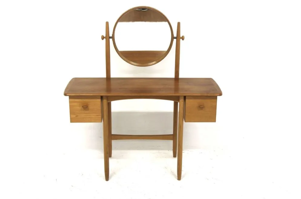 Coiffeuse scandinave en chêne, Engström & Myrstrand, Bodafors Suède, 1960