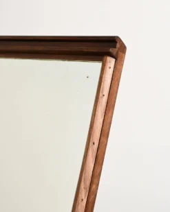 Coiffeuse scandinave en teck avec miroir, années 1960